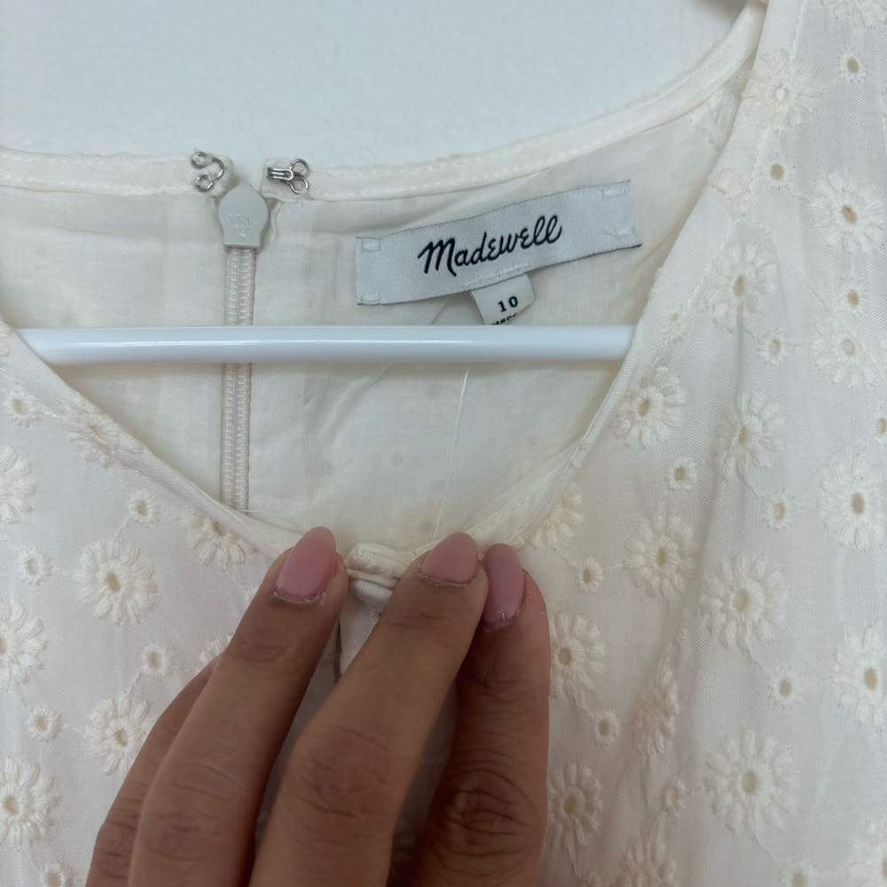 NWT Madewell Daisy tassel belt dress - Picture 10 of 12
